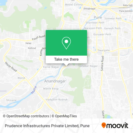 Prudence Infrastructures Private Limited map