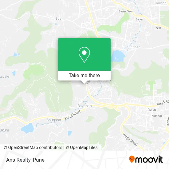 Ans Realty map