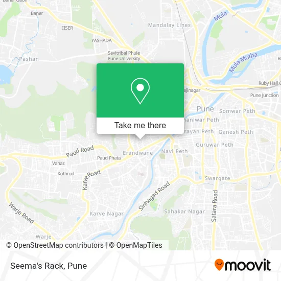Seema's Rack map