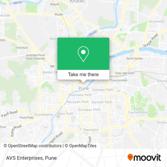 Avs Enterprises map