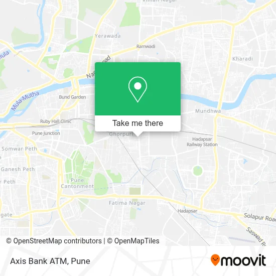 Axis Bank Atm map
