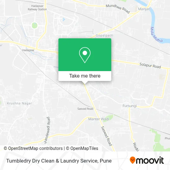Tumbledry Dry Clean & Laundry Service map
