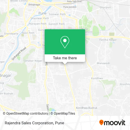 Rajendra Sales Corporation map