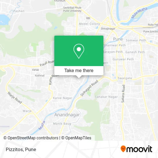 Pizzitos map