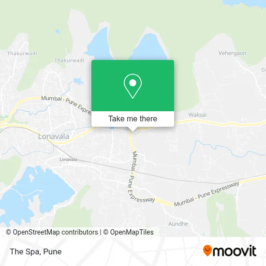 The Spa map