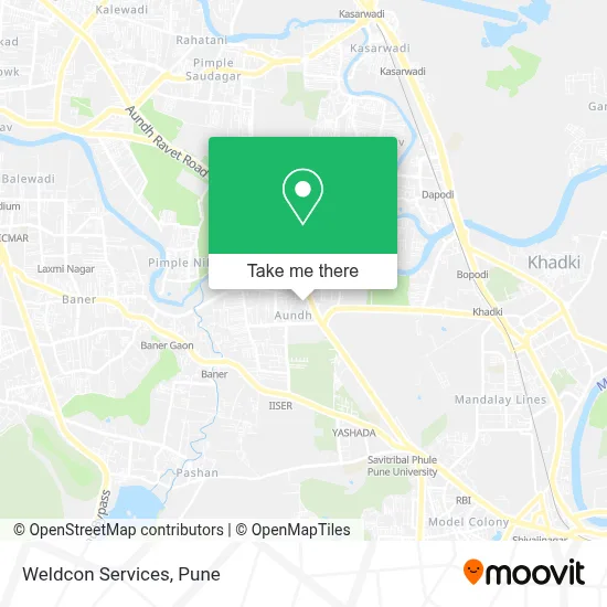Weldcon Services map