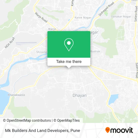 Mk Builders And Land Developers map