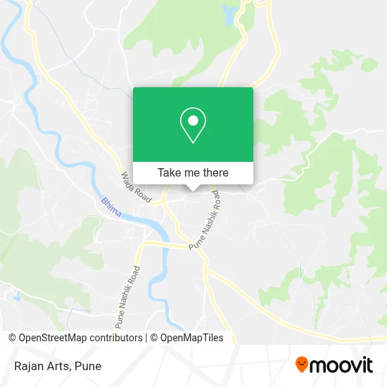 Rajan Arts map