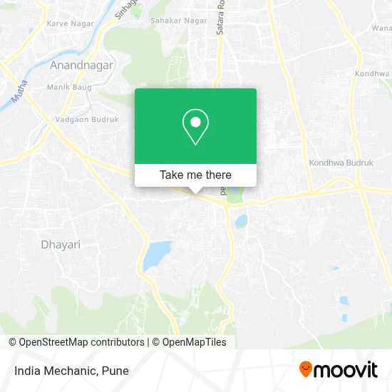 India Mechanic map