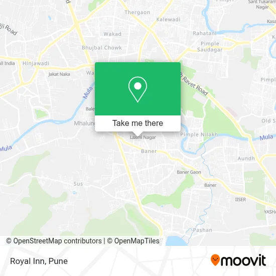 Royal Inn map