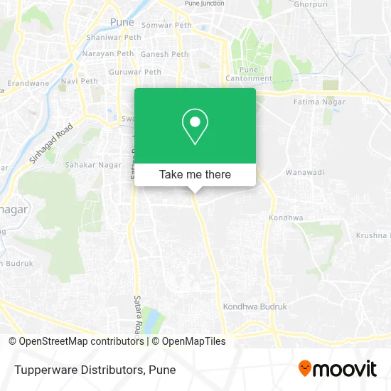 Tupperware Distributors map