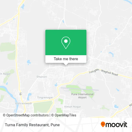 Turna Family Restaurant map