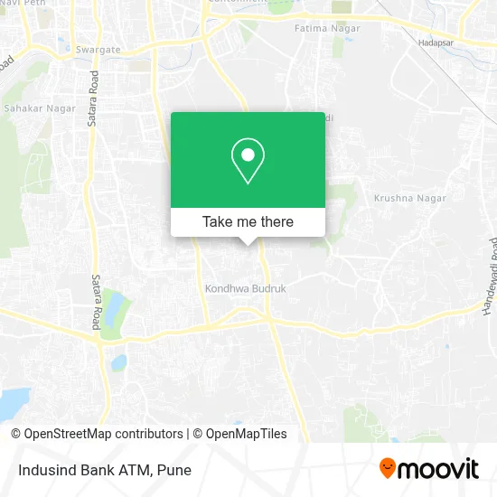 Indusind Bank Atm map