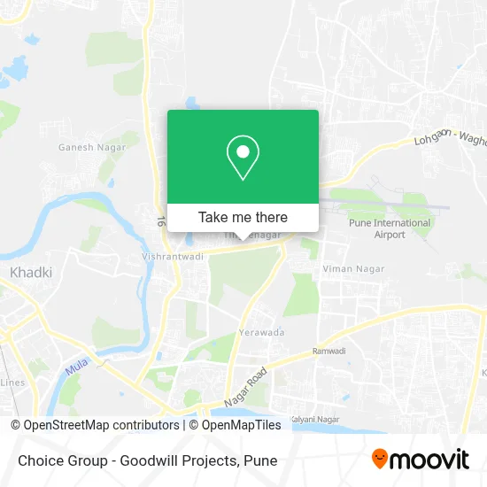 Choice Group - Goodwill Projects map
