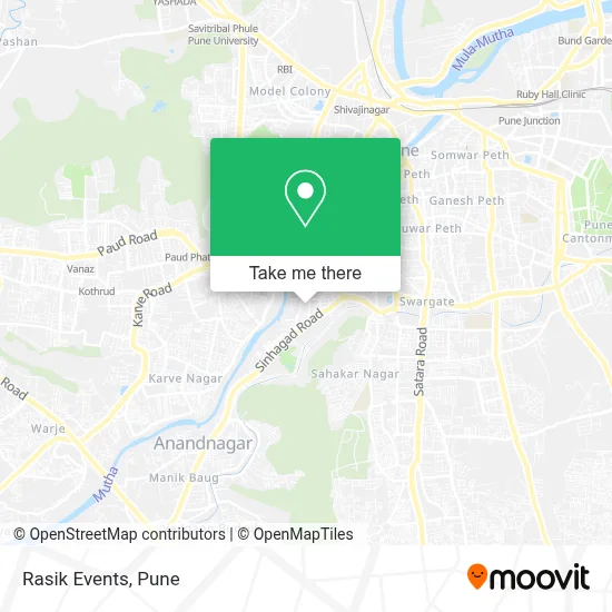Rasik Events map