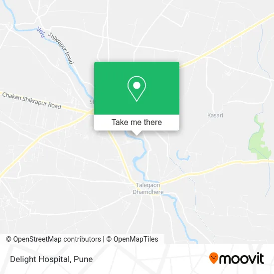 Delight Hospital map