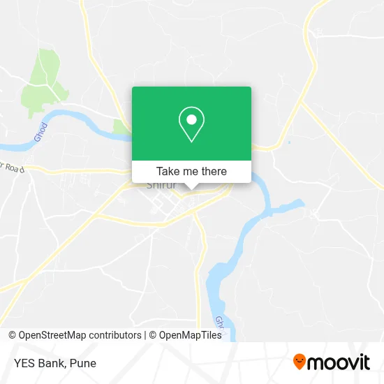 YES Bank map