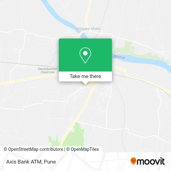 Axis Bank Atm map