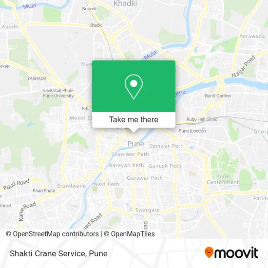 Shakti Crane Service map