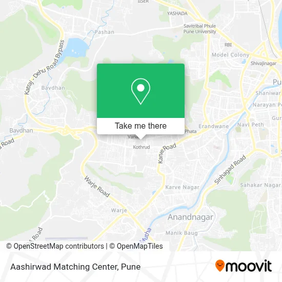 Aashirwad Matching Center map