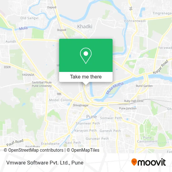 Vmware Software Pvt. Ltd. map