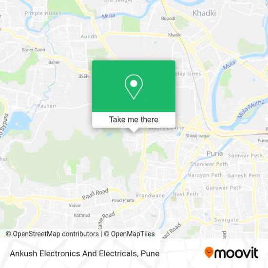 Ankush Electronics And Electricals map