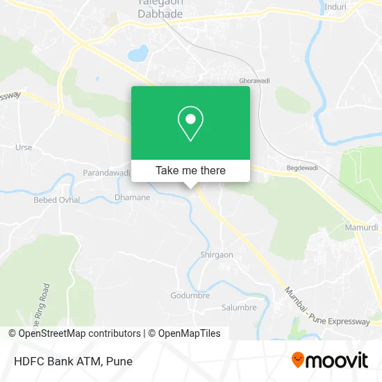 HDFC Bank Atm map