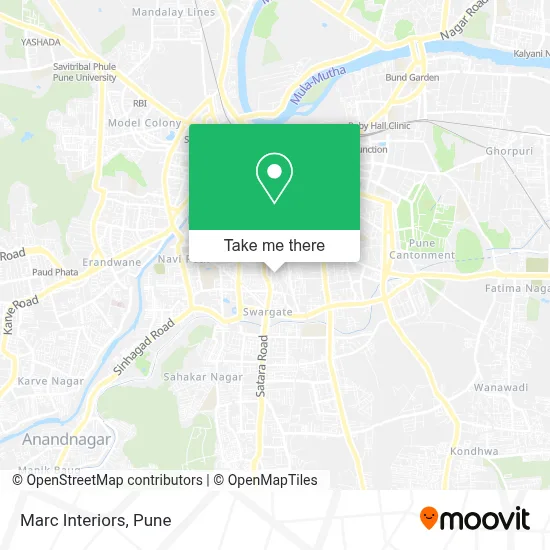 Marc Interiors map