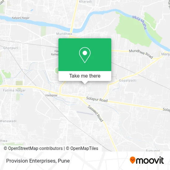 Provision Enterprises map