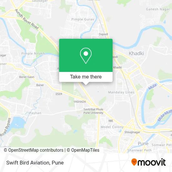 Swift Bird Aviation map