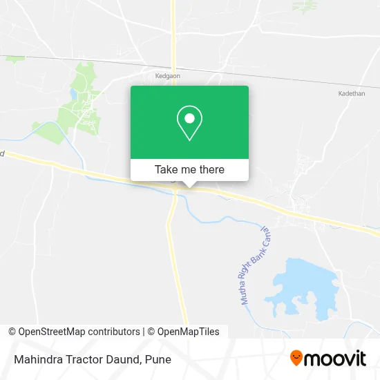 Mahindra Tractor Daund map