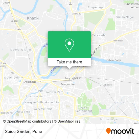 Spice Garden map