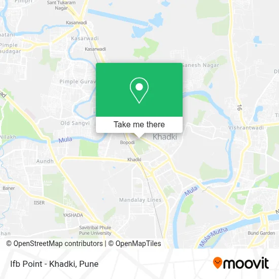 Ifb Point - Khadki map