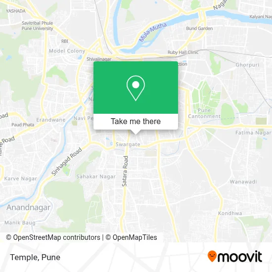 Temple map