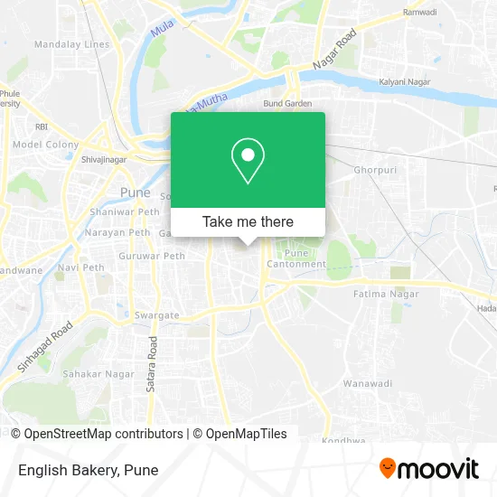 English Bakery map