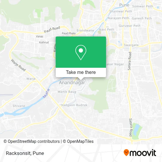 Racksonsit map