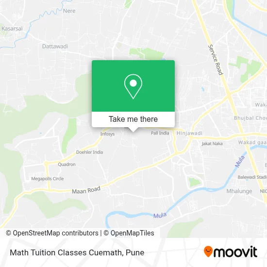 Math Tuition Classes Cuemath map
