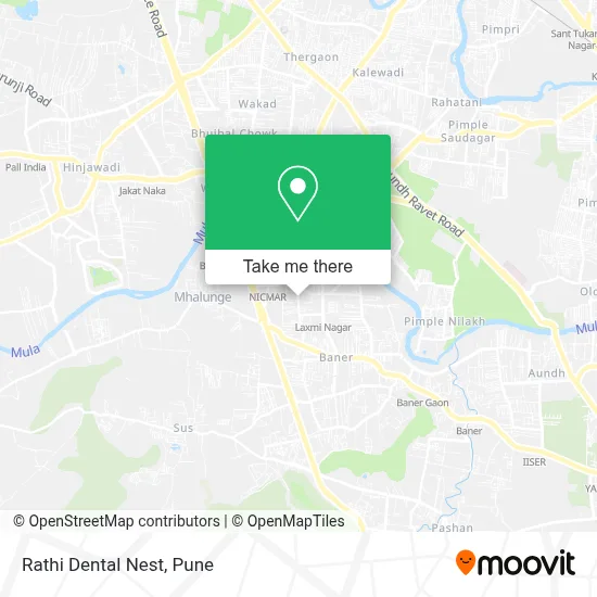 Rathi Dental Nest map