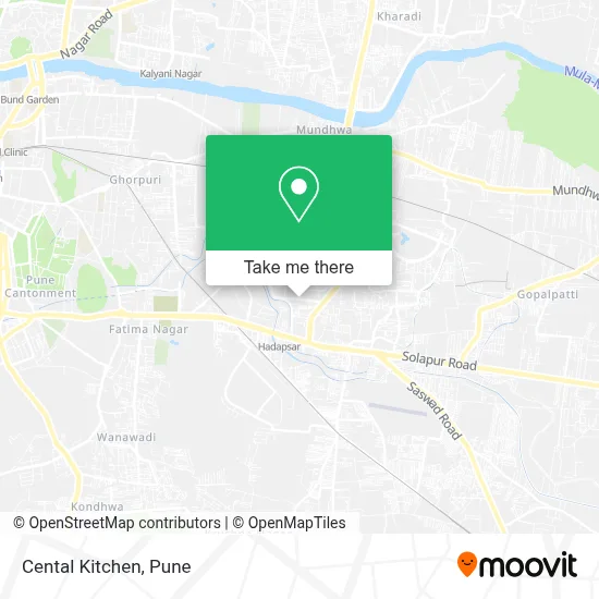 Cental Kitchen map