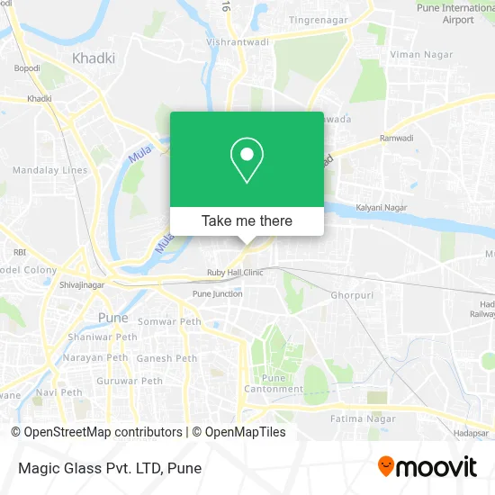 Magic Glass Pvt. LTD map