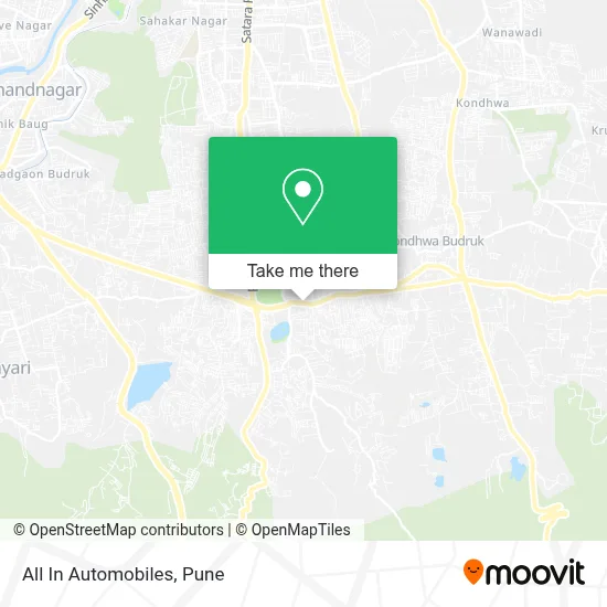All In Automobiles map