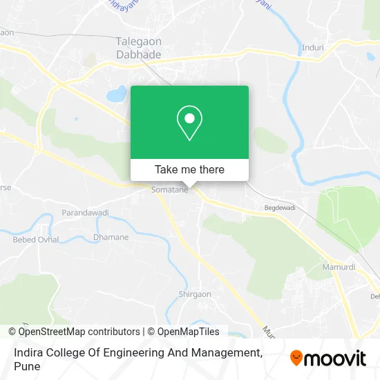 Indira College Of Engineering And Management map