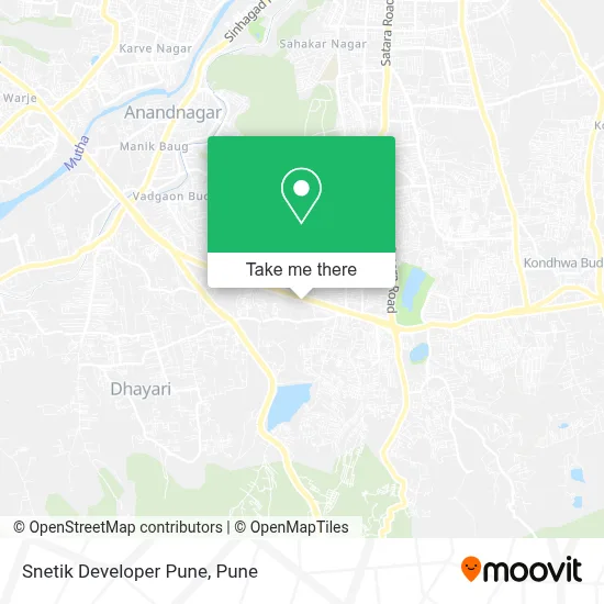 Snetik Developer Pune map