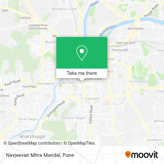 Navjeevan Mitra Mandal map