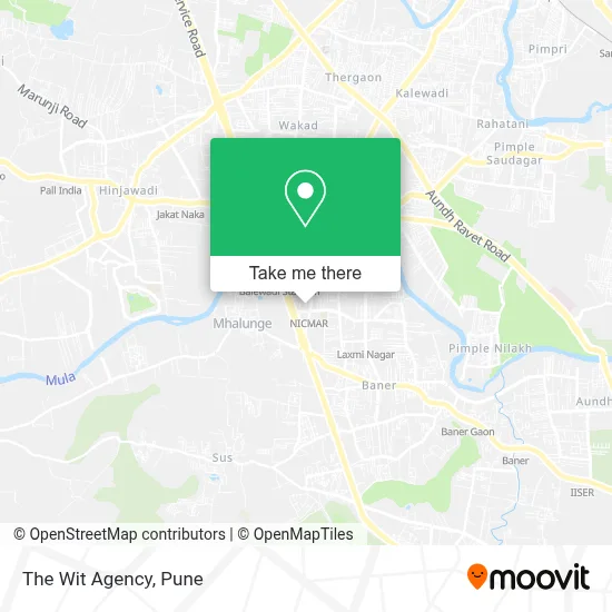 The Wit Agency map