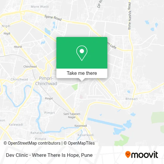 Dev Clinic - Where There Is Hope map
