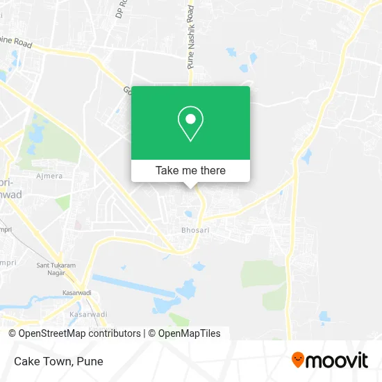 Cake Town map