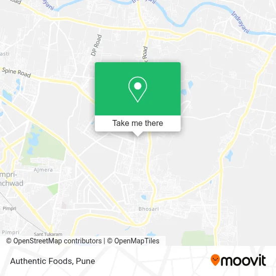 Authentic Foods map