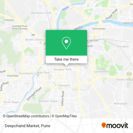 Deepchand Market map