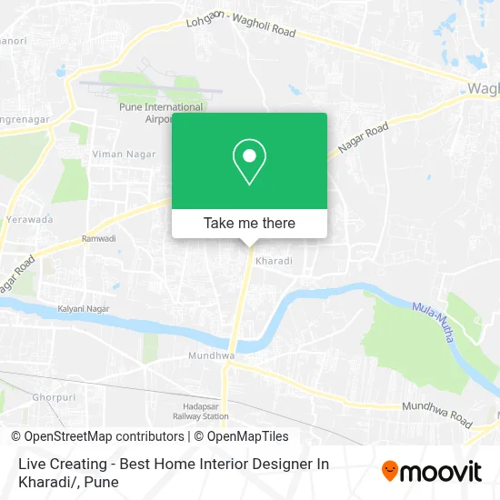 Live Creating - Best Home Interior Designer In Kharadi/ map